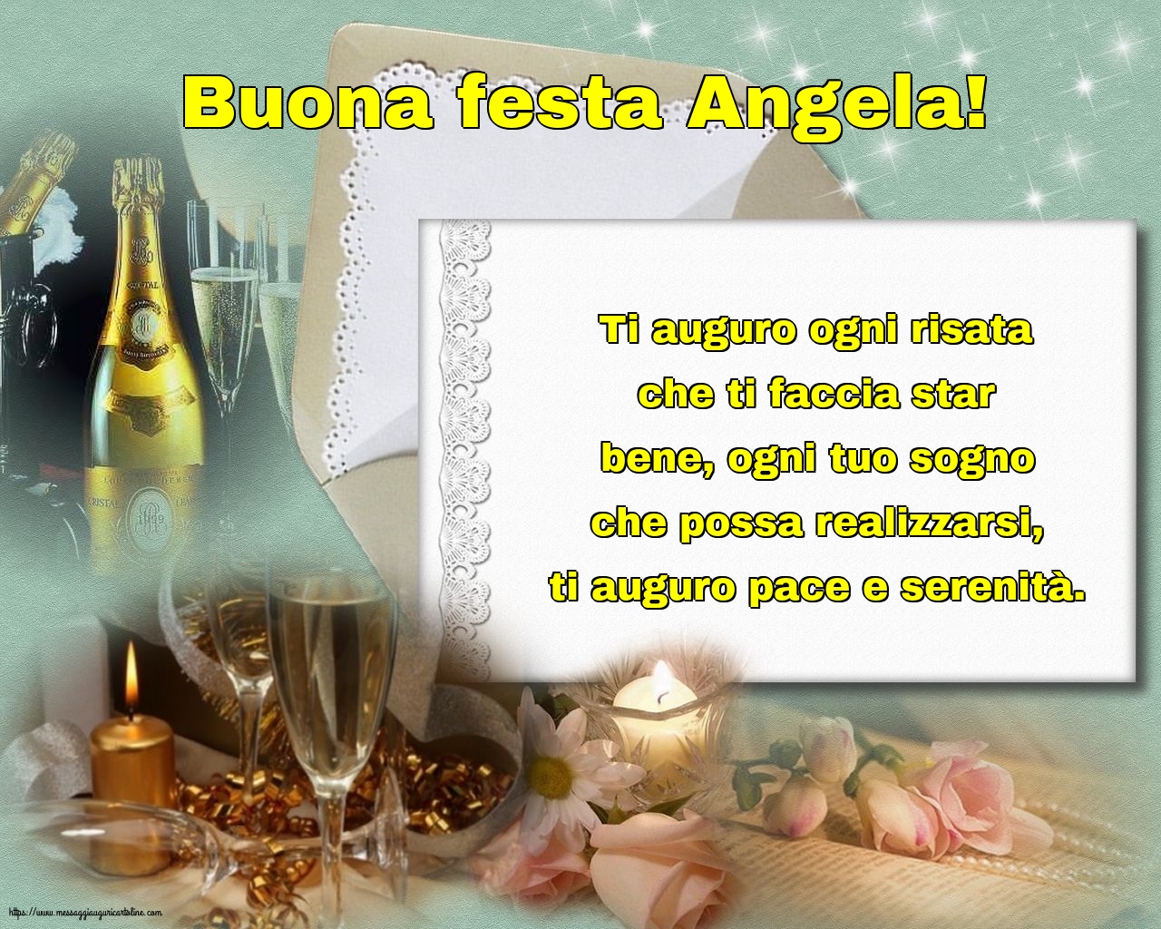 Buona festa Angela!