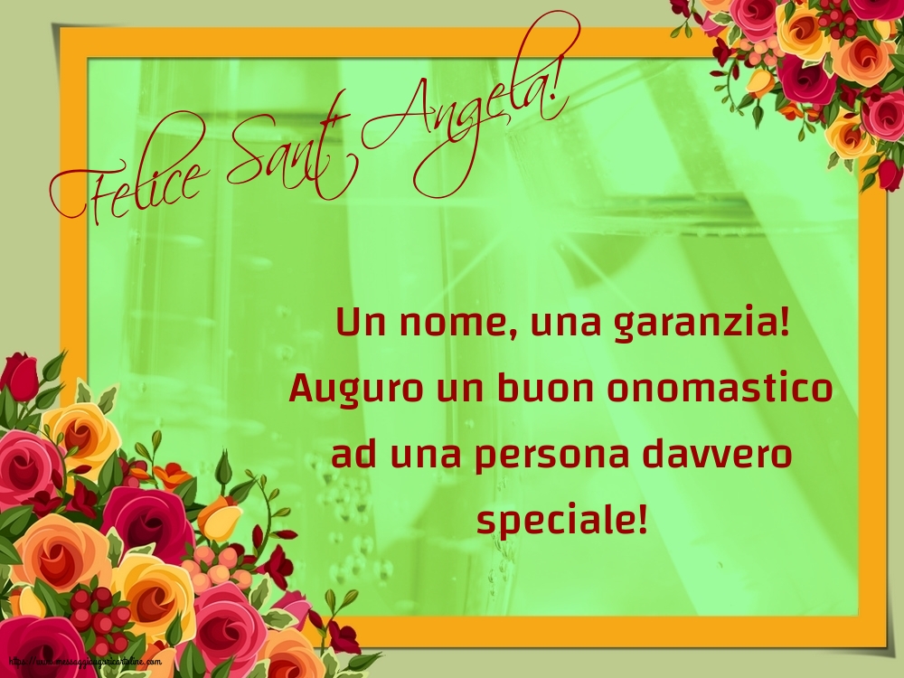 Felice Sant' Angela!