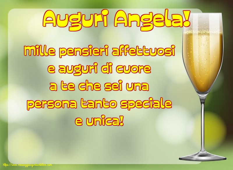 Auguri Angela!