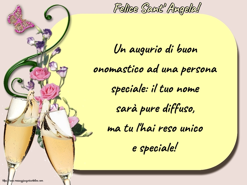 Felice Sant' Angela!