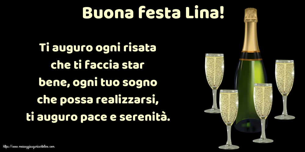 Buona festa Lina!