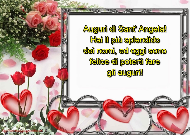 Auguri di Sant' Angela!