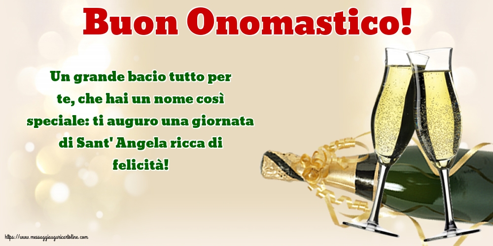 Buon Onomastico!