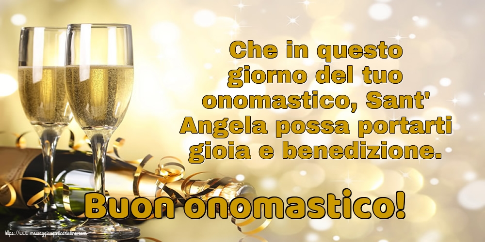 Buon onomastico!