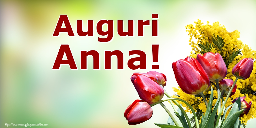 Auguri Anna!