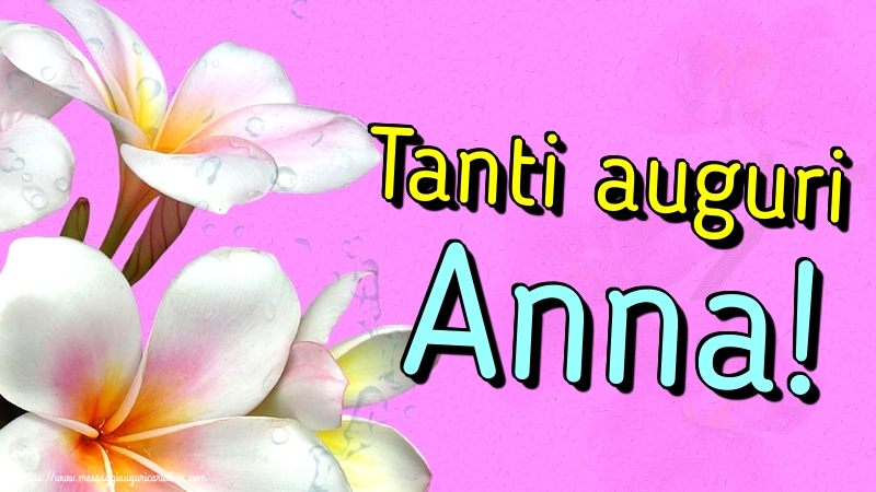 Tanti auguri Anna!