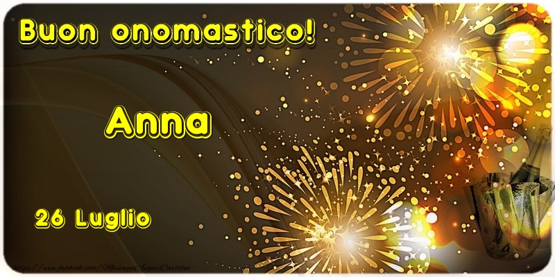 Santi Anna e Gioacchino Buon Onomastico Anna! 26 Luglio