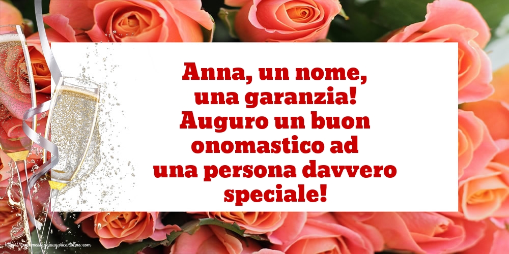 Anna, un nome, una garanzia!