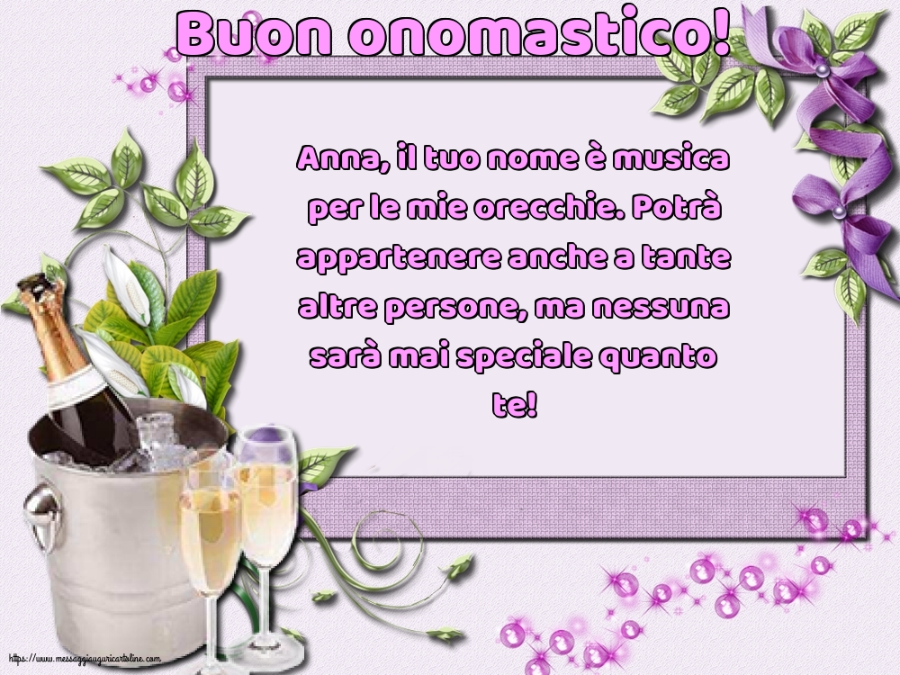 Buon onomastico!