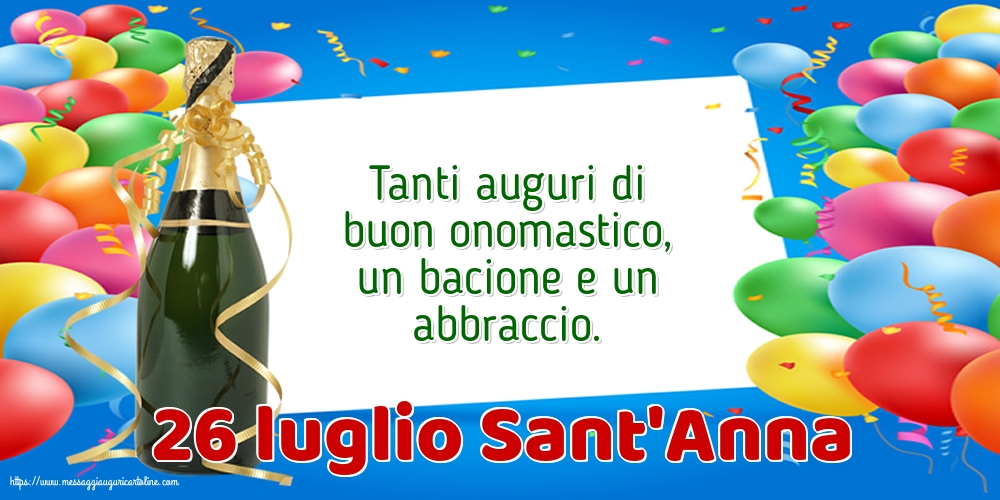26 luglio Sant'Anna