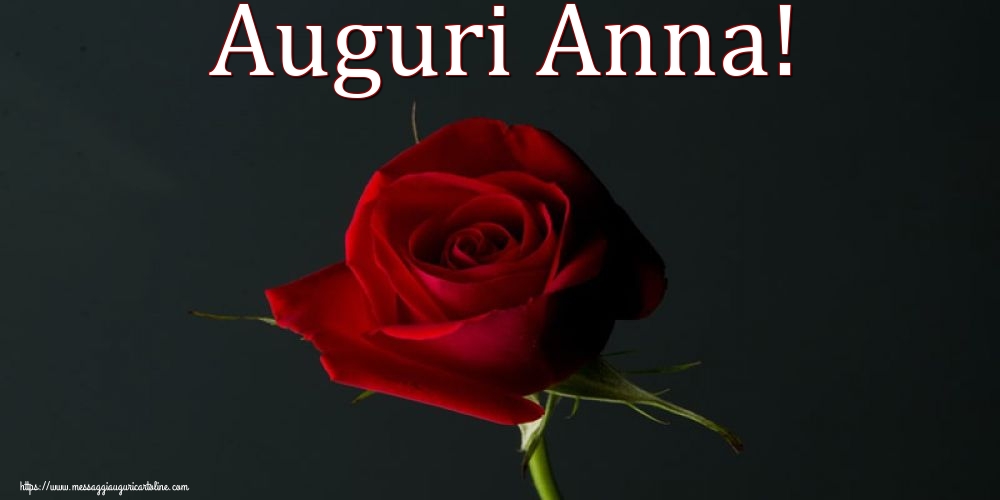 Auguri Anna!