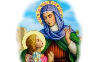 Messaggi Cartoline personalizzate di Santi Anna e Gioacchino
