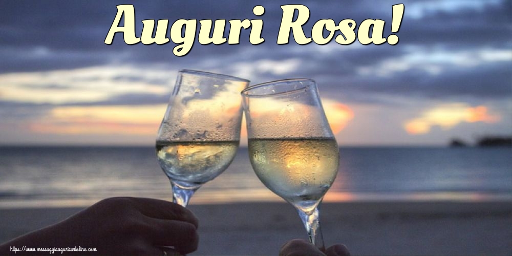 Cartoline di Santa Rosa - Auguri Rosa! - messaggiauguricartoline.com