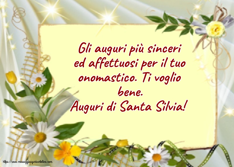 Auguri di Santa Silvia!