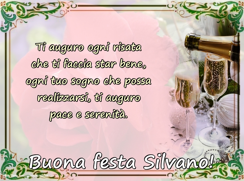 Buona festa Silvano!