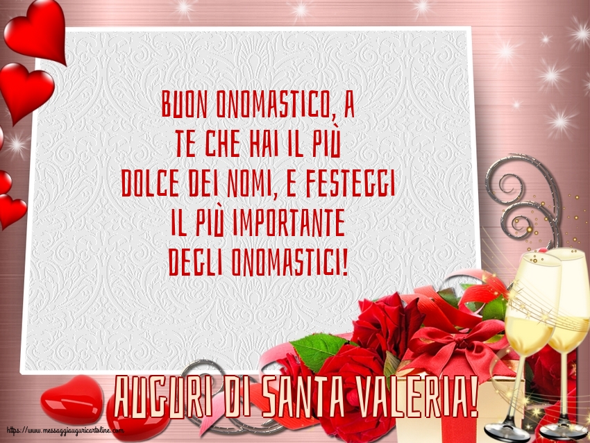 Auguri di Santa Valeria!