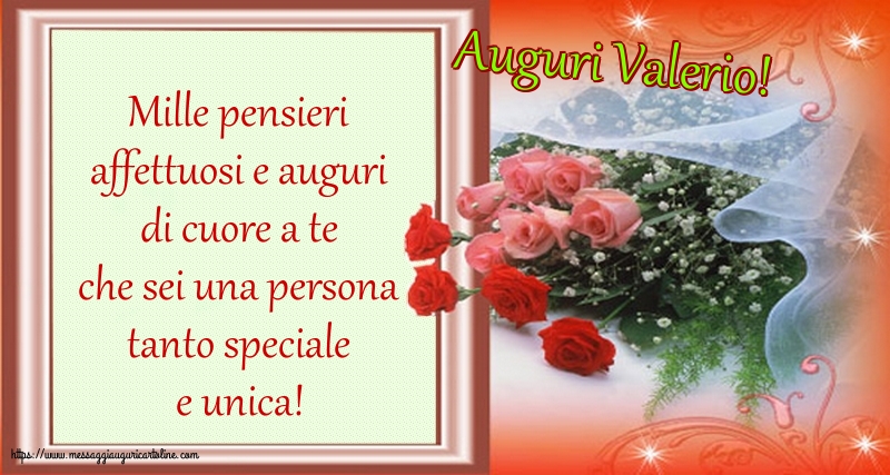 Auguri Valerio!