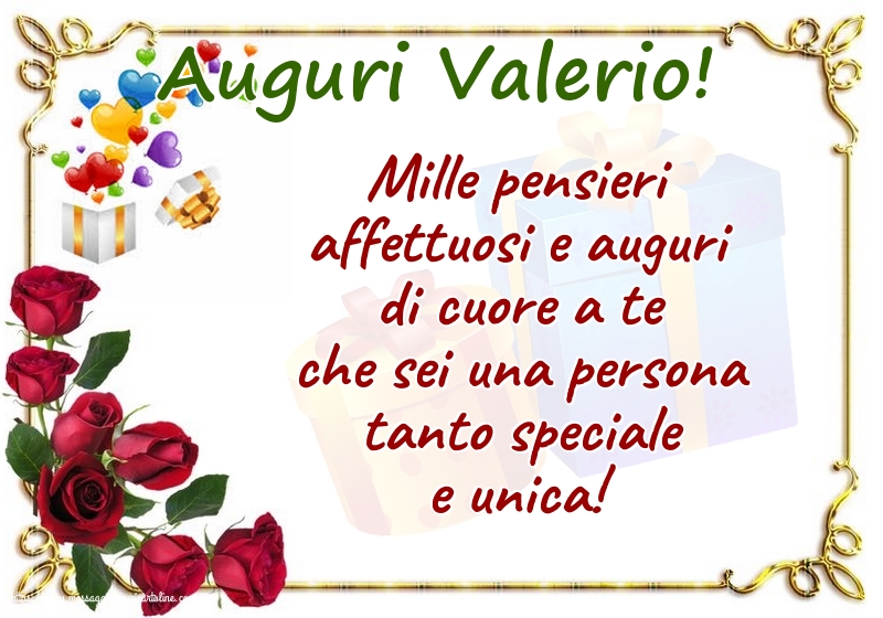 Auguri Valerio!