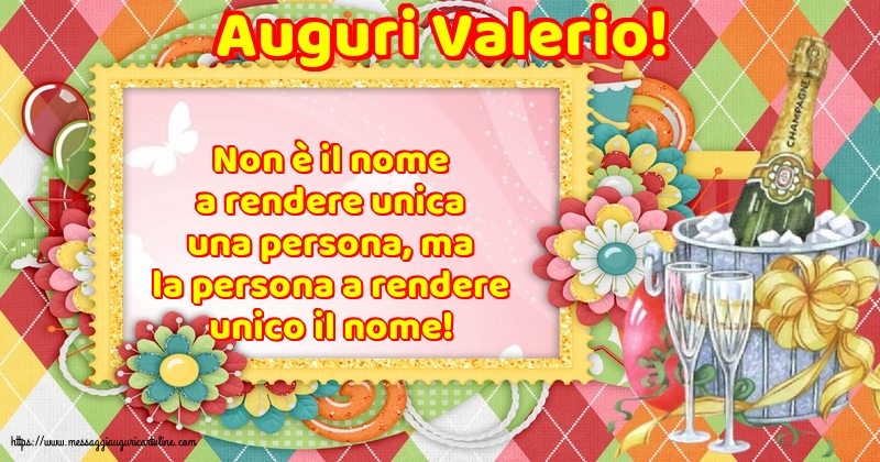 Auguri Valerio!