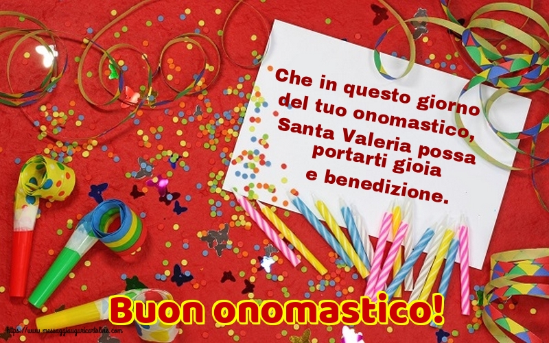 Buon onomastico!