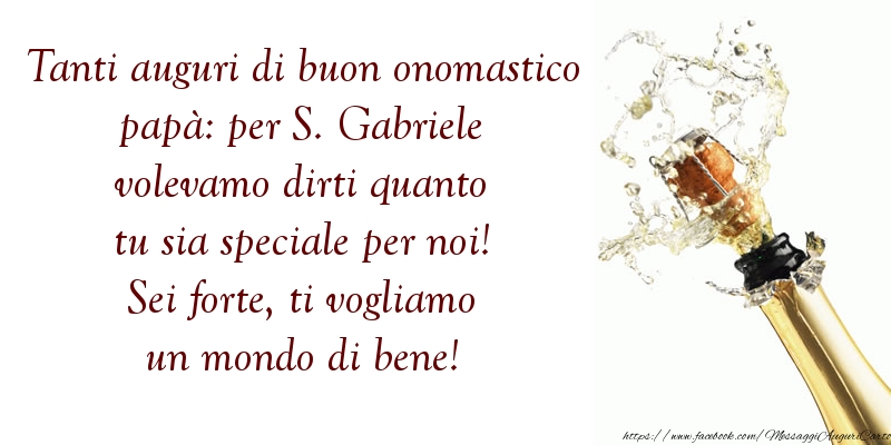 Santi Michele, Gabriele e Raffaele Sei forte, ti vogliamo un mondo di bene!