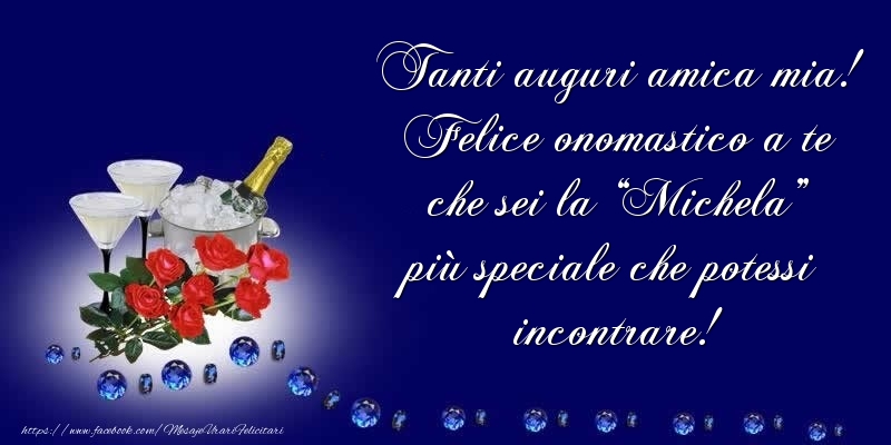 Tanti auguri amica mia!