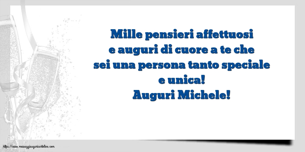 Auguri Michele!