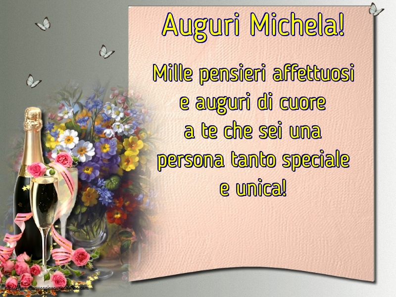 Auguri Michela!