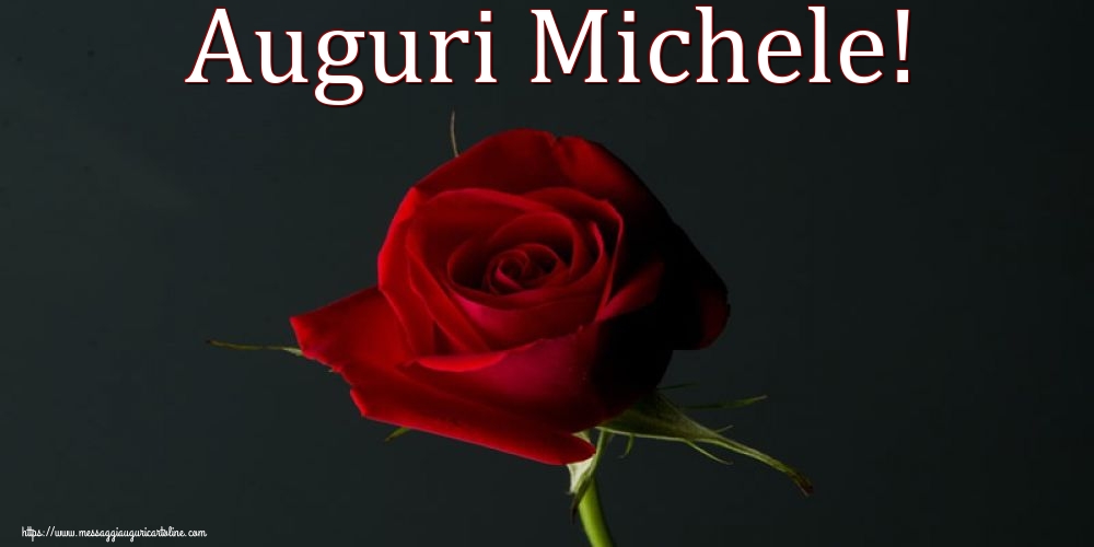 Auguri Michele!
