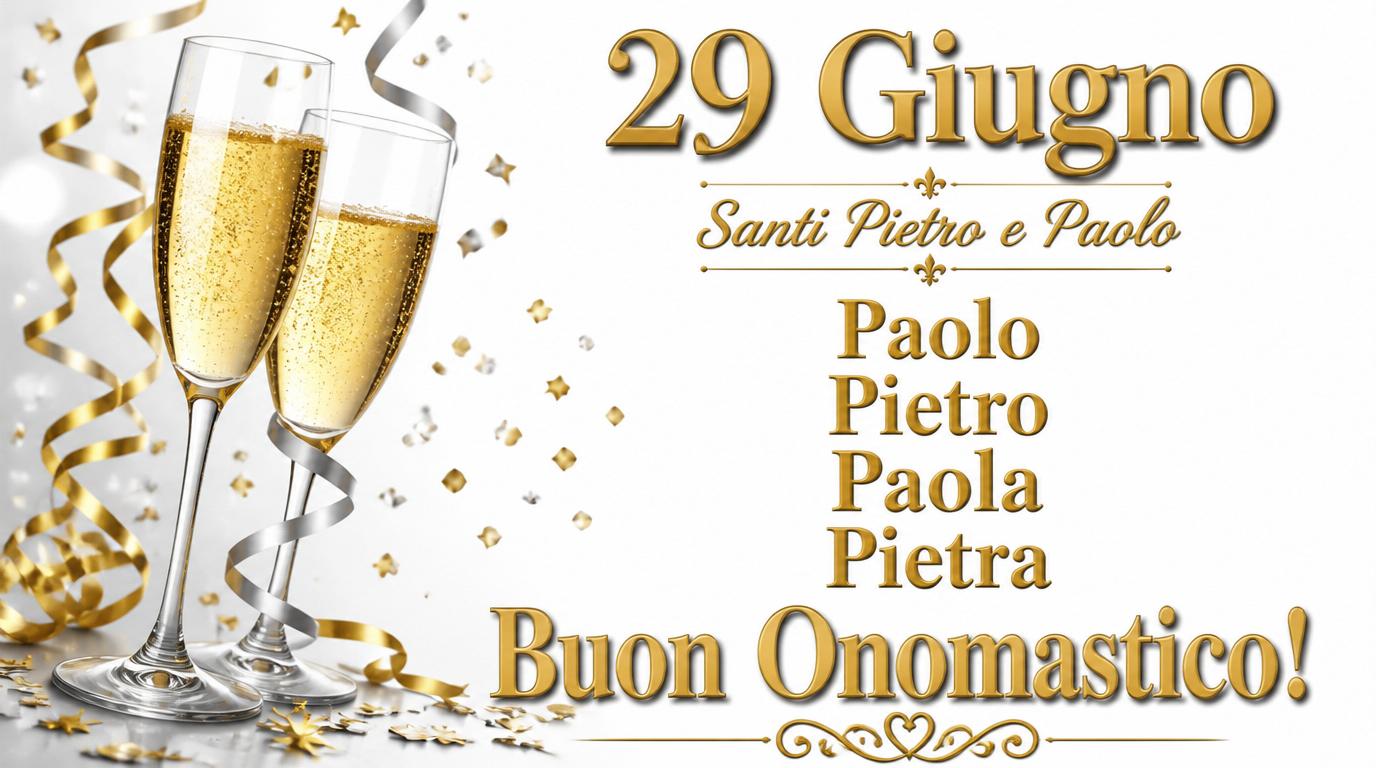 29 Giugno - Santi Pietro e Paolo