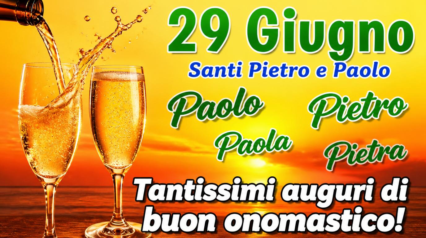 29 Giugno - Santi Pietro e Paolo