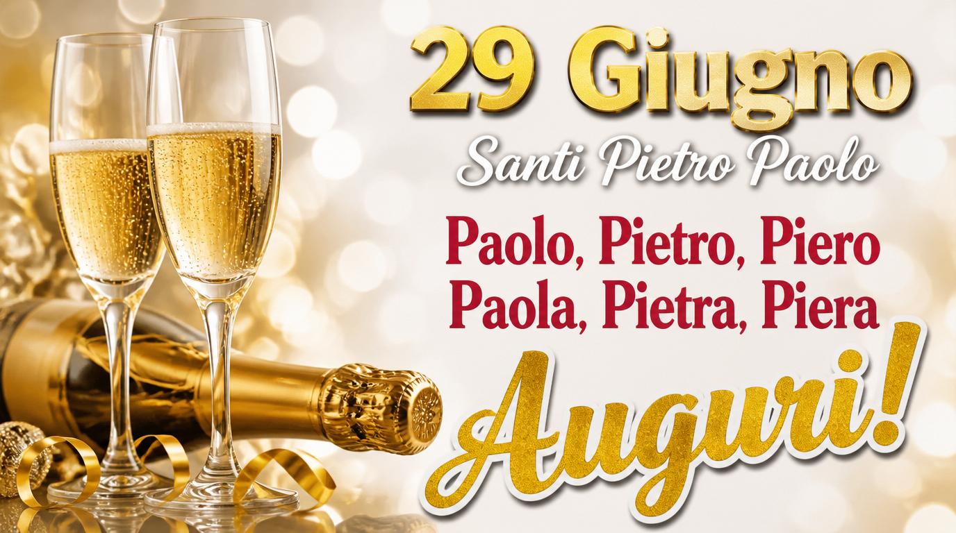 29 Giugno - Santi Pietro e Paolo