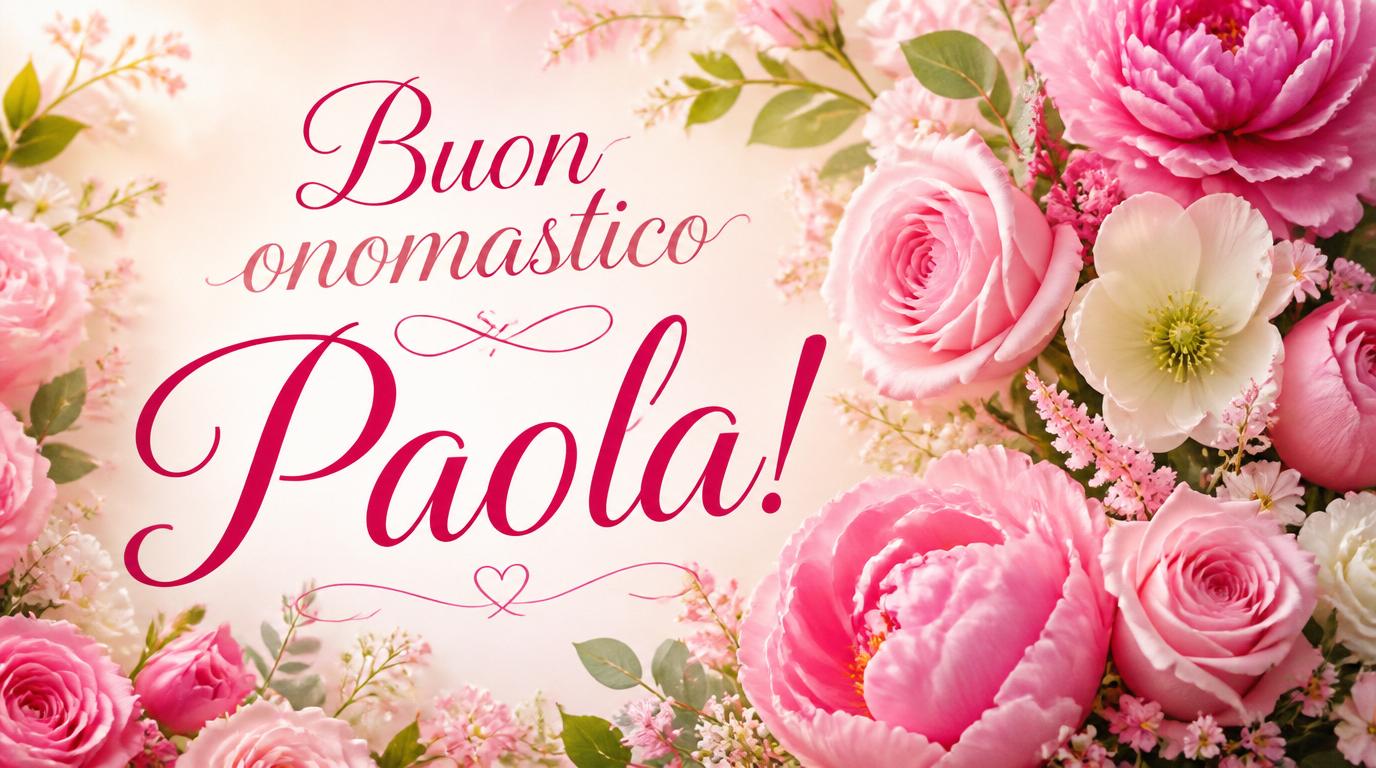 Buon onomastico Paola!
