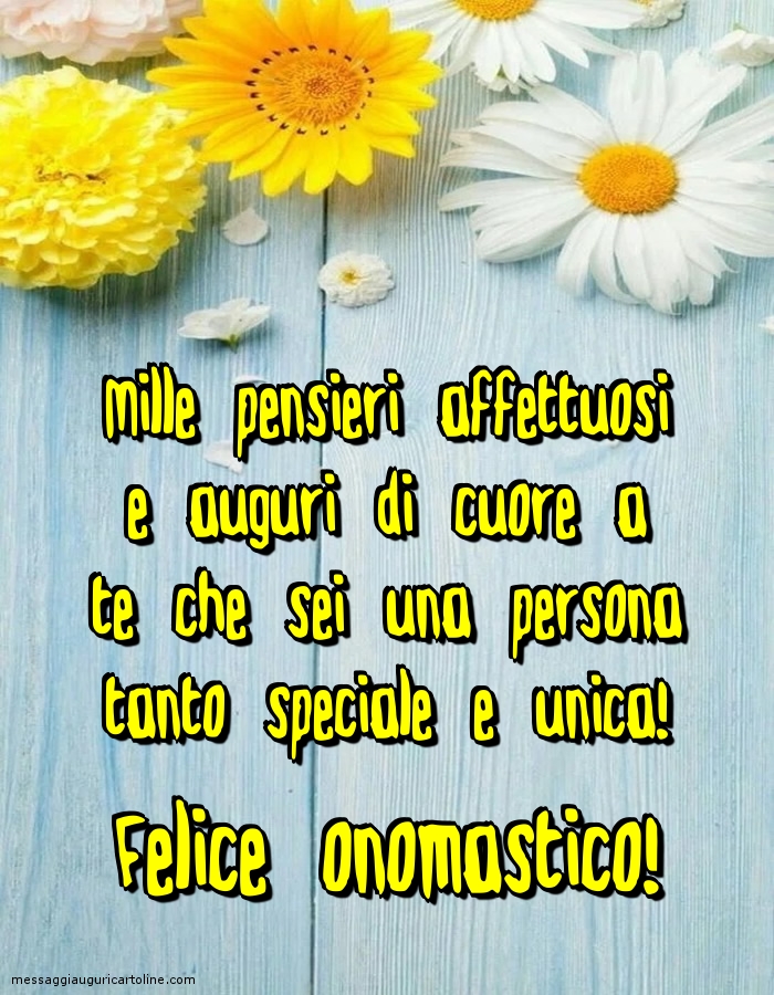Felice onomastico!