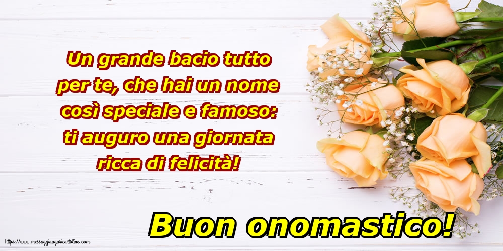 Buon onomastico!