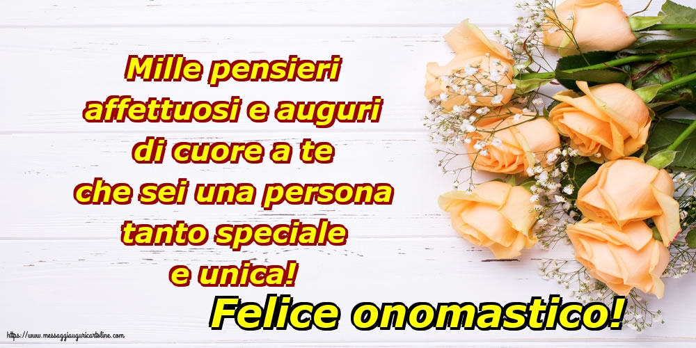 Felice onomastico!
