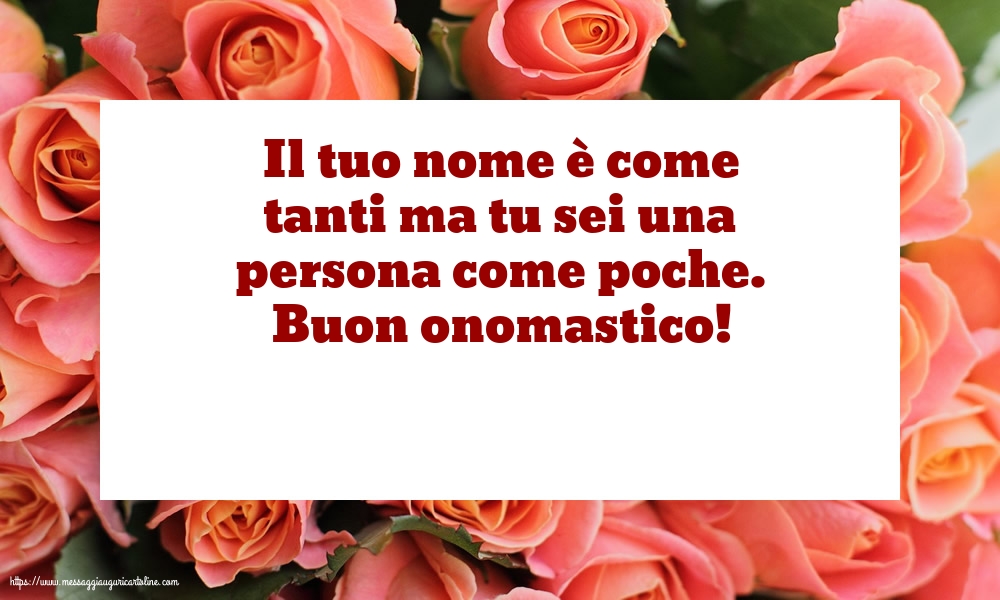 Buon onomastico!