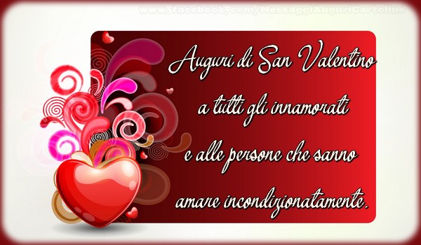 Auguri di San Valentino