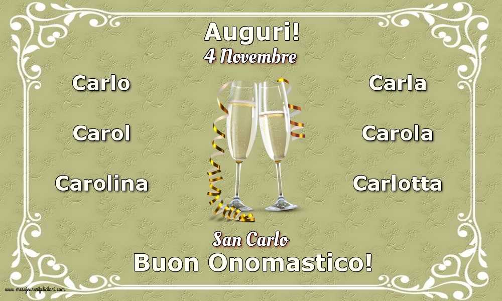 San Carlo 4 Novembre - San Carlo