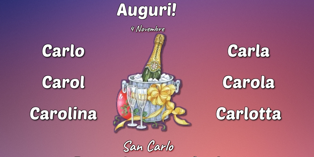 San Carlo 4 Novembre - San Carlo