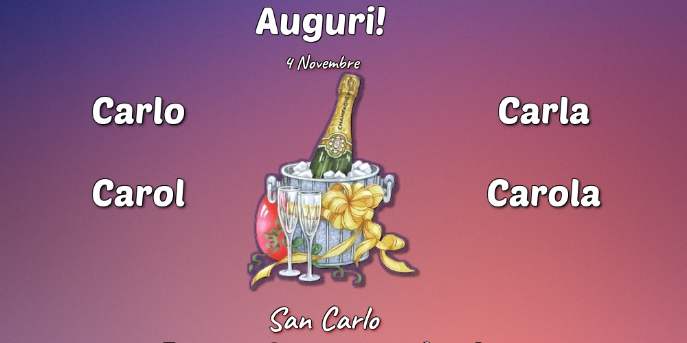 San Carlo 4 Novembre - San Carlo
