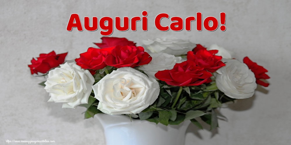 Auguri Carlo!