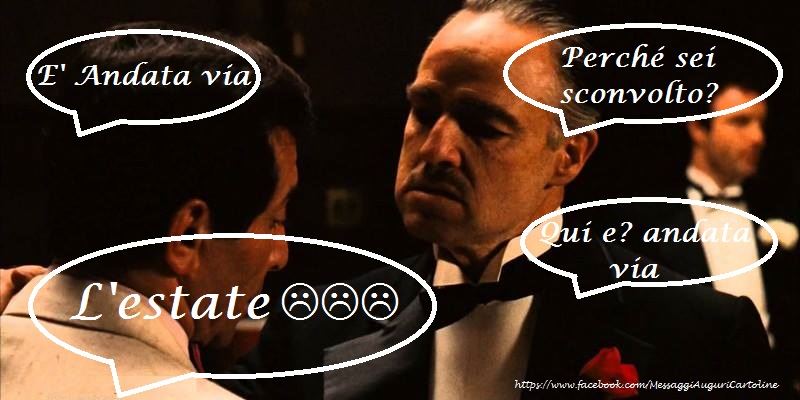 L'estate e andata via