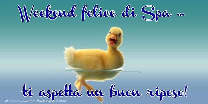 Buon Fine Settimana