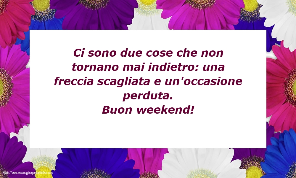 Buon weekend!