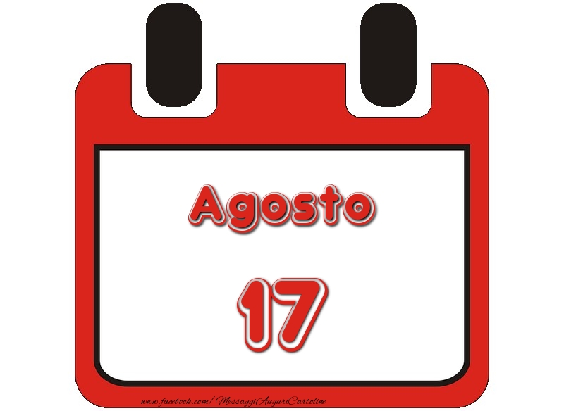 Cartoline di 17 Agosto - Agosto 17