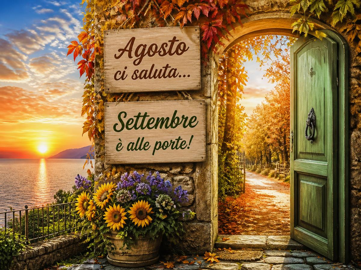 Cartoline di 31 Agosto - Agosto ci saluta… Settembre è alle porte!