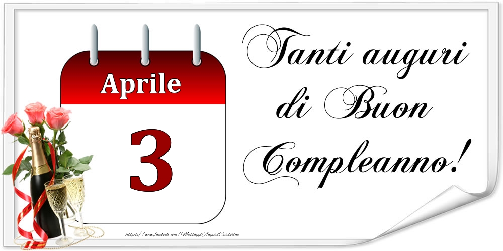 Tanti auguri di Buon Compleanno! - Aprile.3