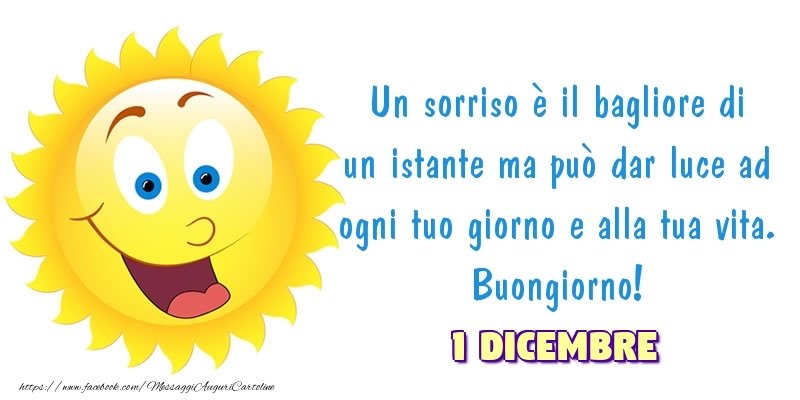 1 Dicembre - Buongiorno!