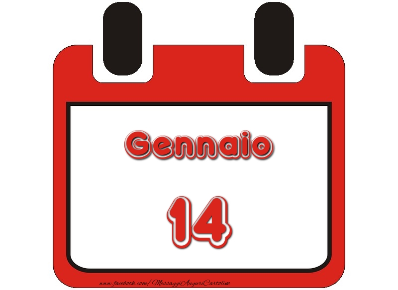Cartoline di 14 Gennaio - Gennaio 14